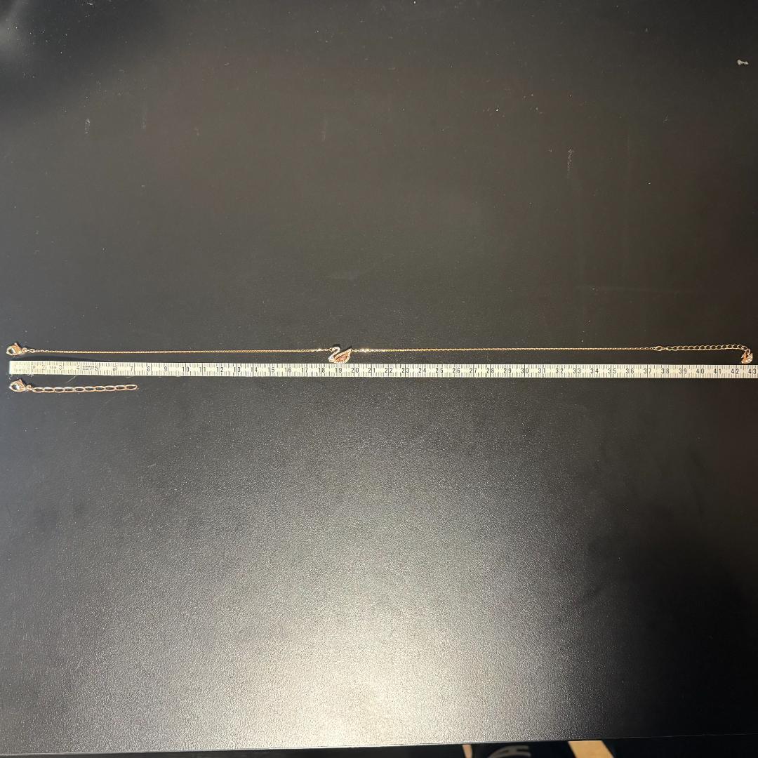 【極美品】スワロフスキー アイコニック・スワン ネックレス アジャスター付