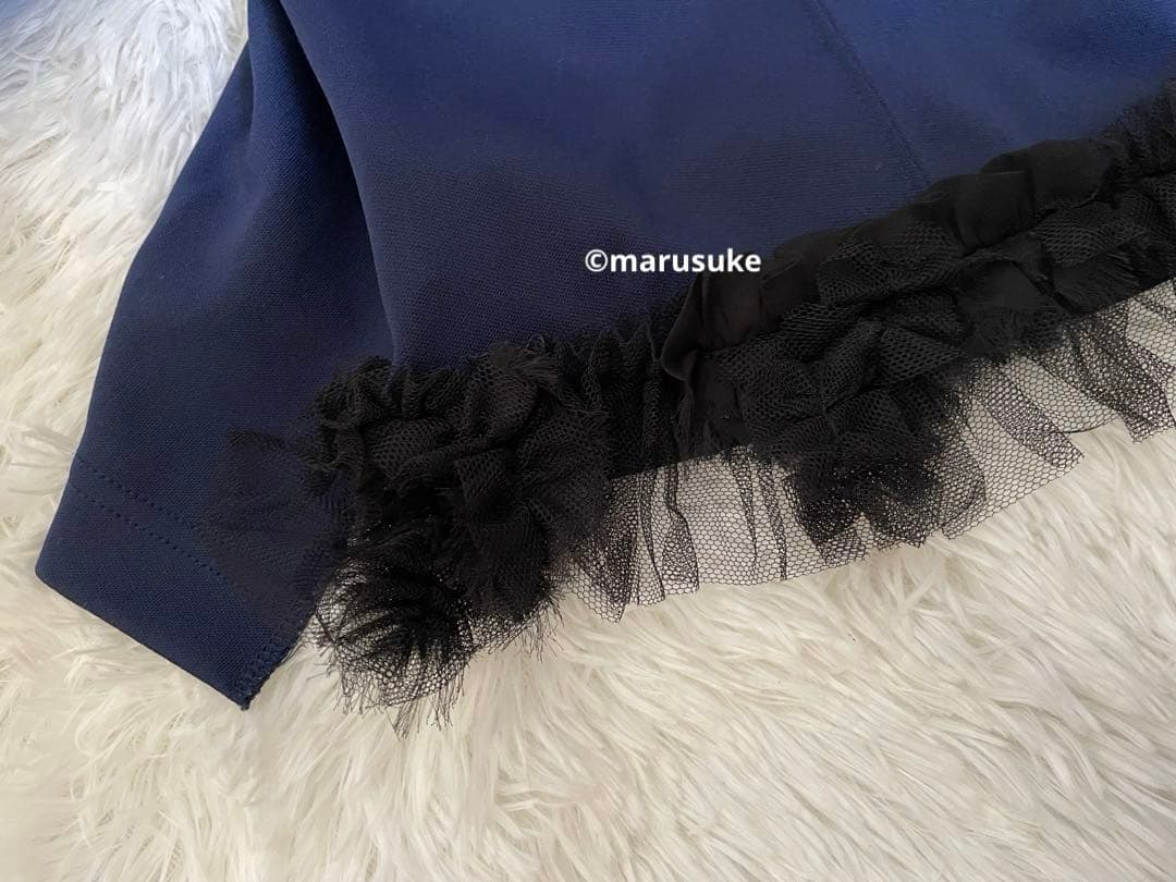 コムコム　フロッキープリント　ジャージートップス　コムデギャルソン　GARCON