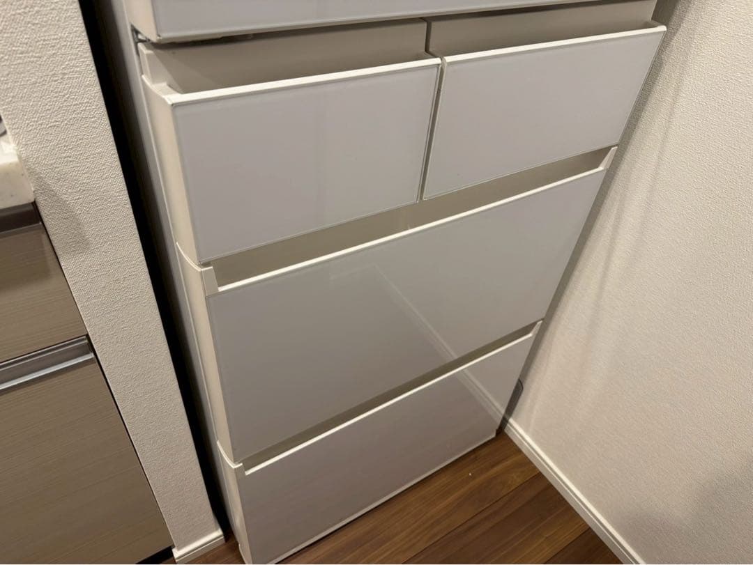 パナソニック NR-E45PX1L-W 5ドア冷蔵庫 450L nk01