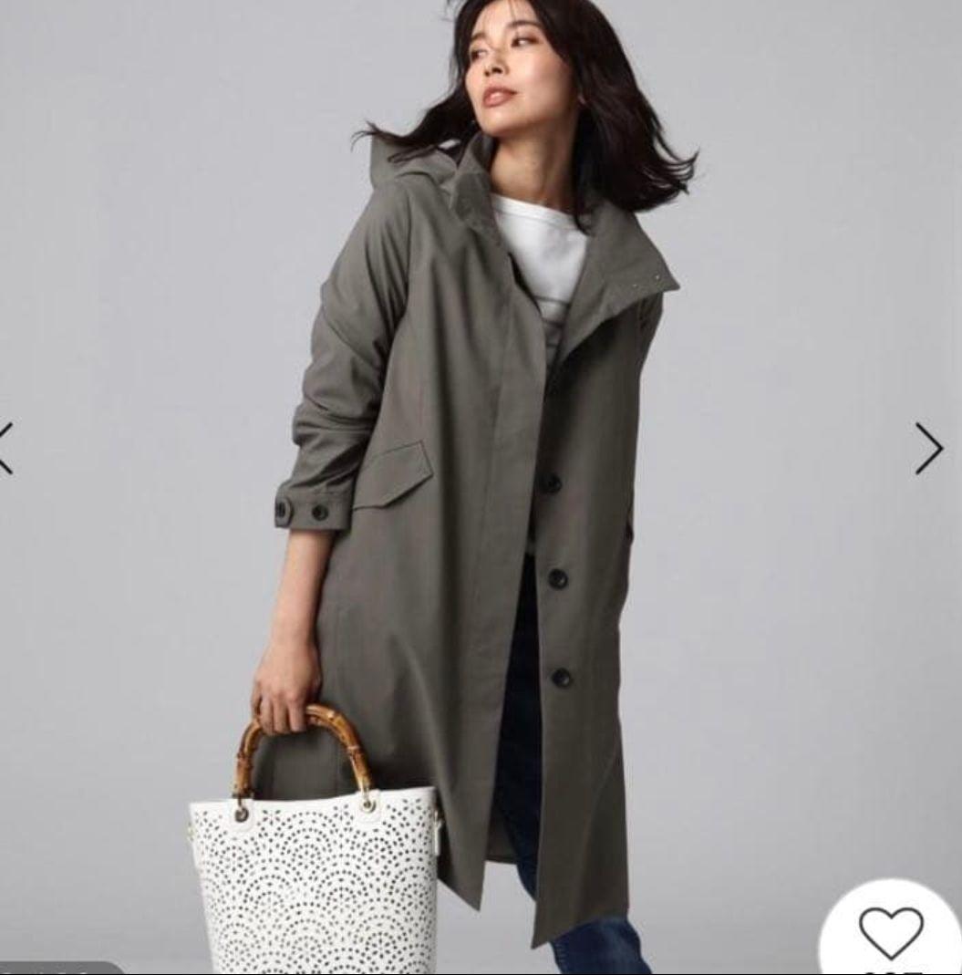 美品！UNTITLED Thermore ライナー付 フーデットコート 撥水　M