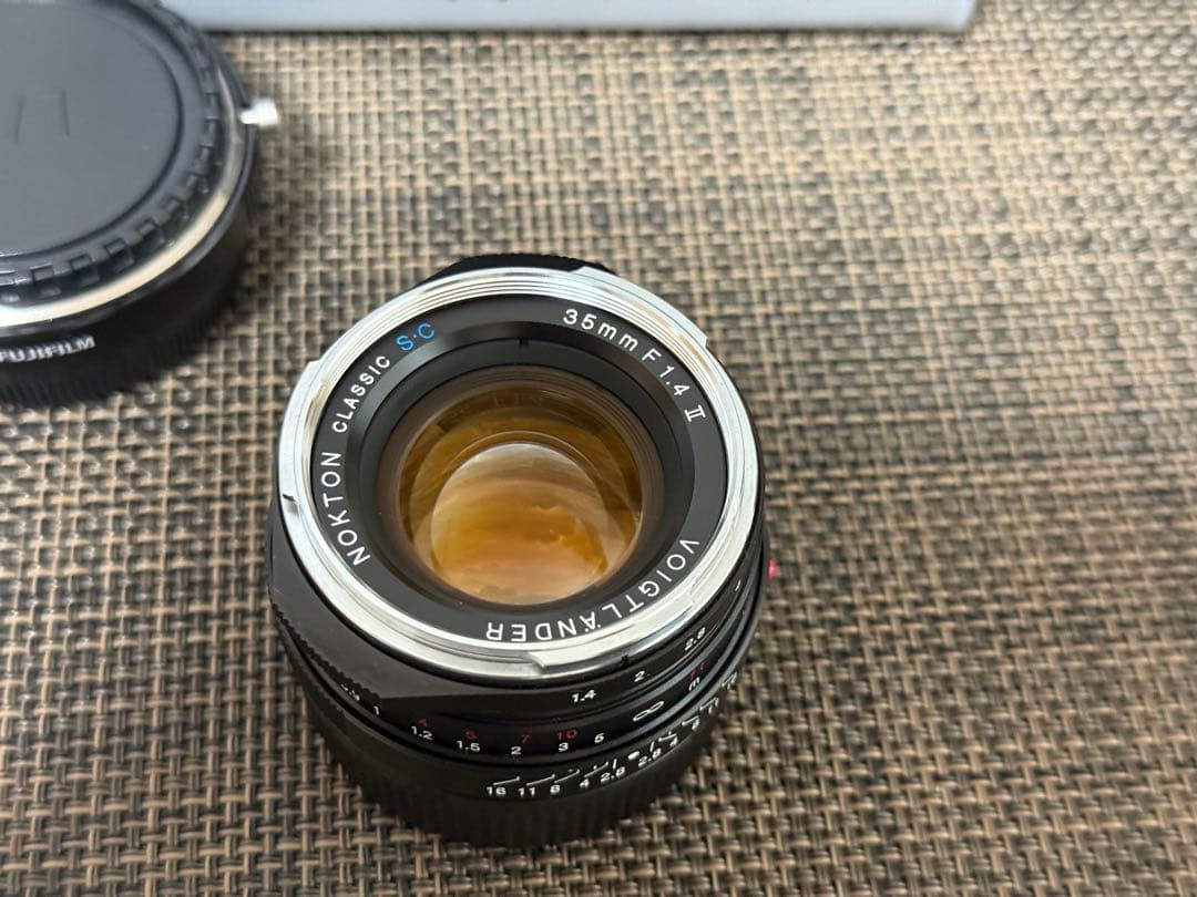 Nokton classic 35mm f1.4 SC VM アダプターセット