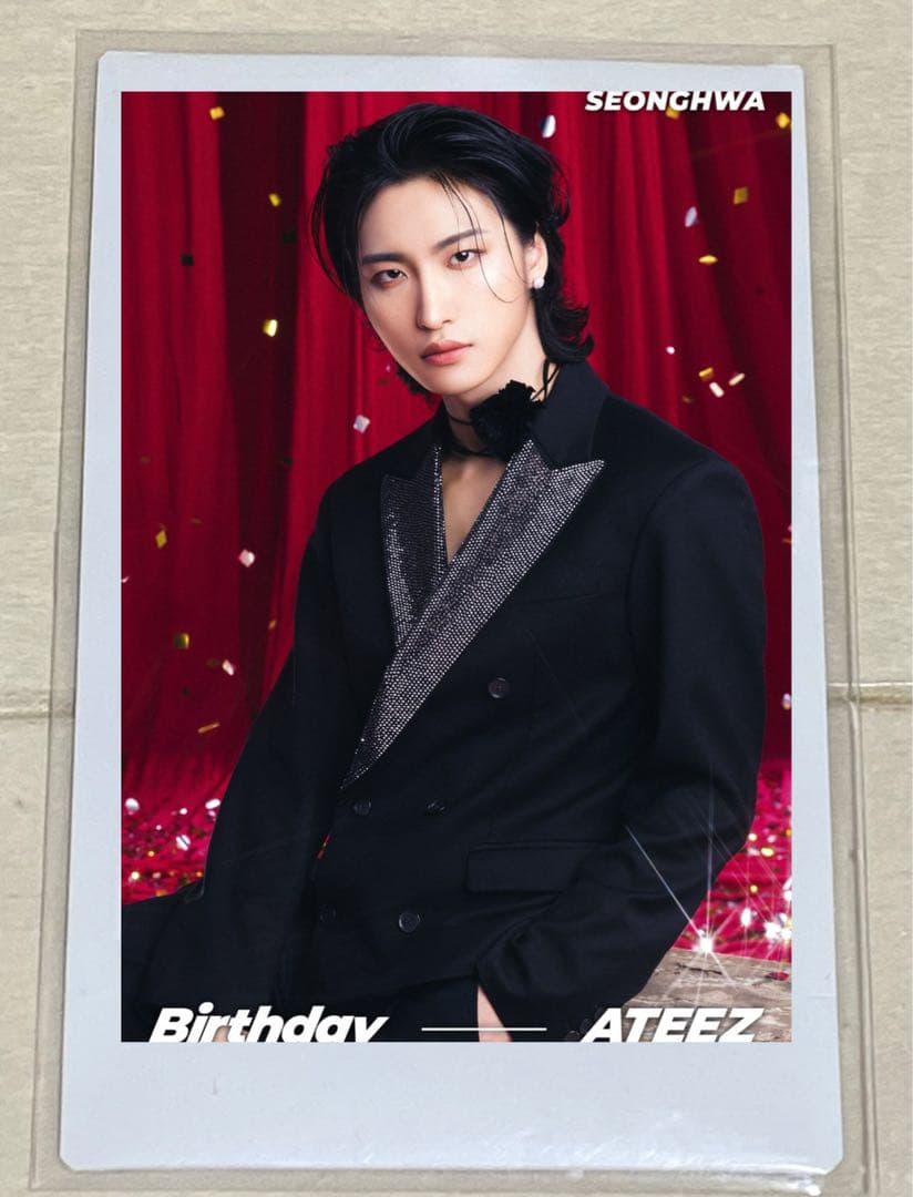 ATEEZ ソンファ 2 直筆サイン入り ポラロイド ポラ チェキ