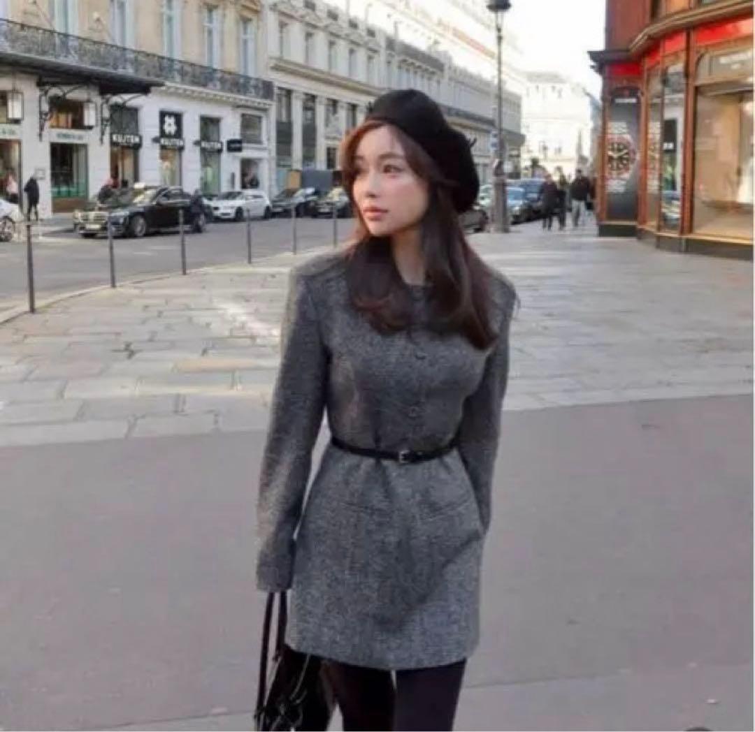 ワンピース JOSEMOON CLASSIC TWEED MINI DRESS