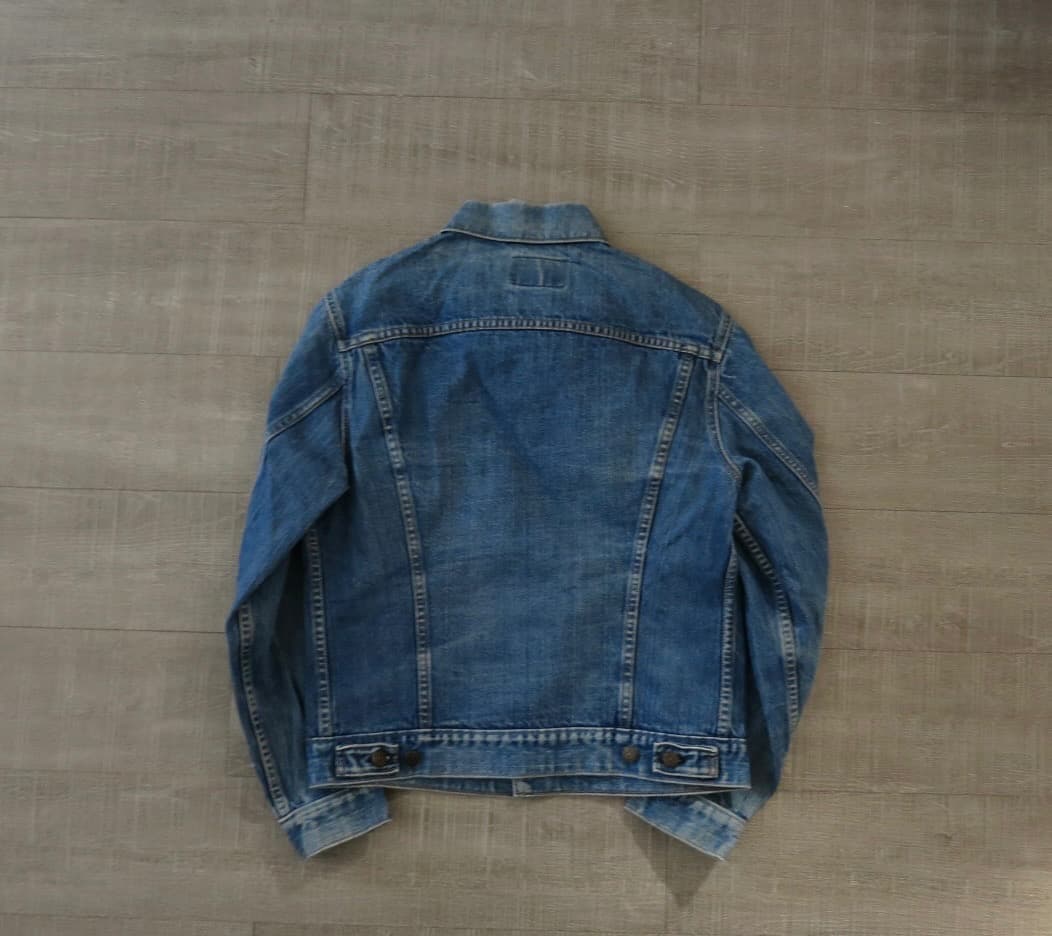 40 70s VINTAGE LEVIS 70505 デニムジャケット ケアタグ