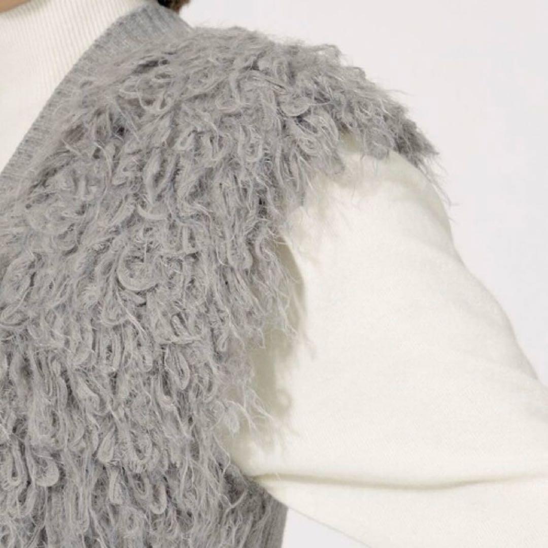 【極美品】完売 エポカ La maglia dueニットショートジレ