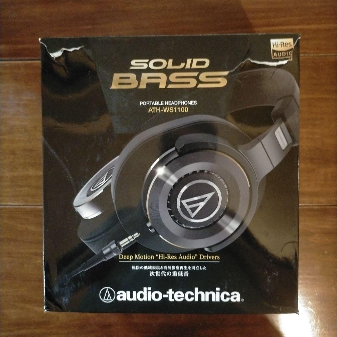 ヘッドホン Audio-Technica SOLID BASS ATH-WS1100