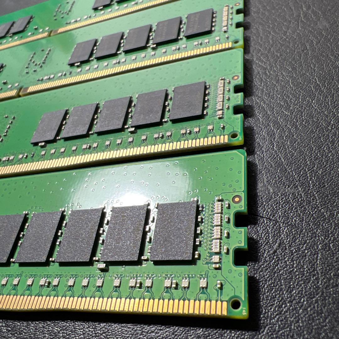 Samsung 8GB DDR4 M393A1G43DB1-CRC0Q 4枚