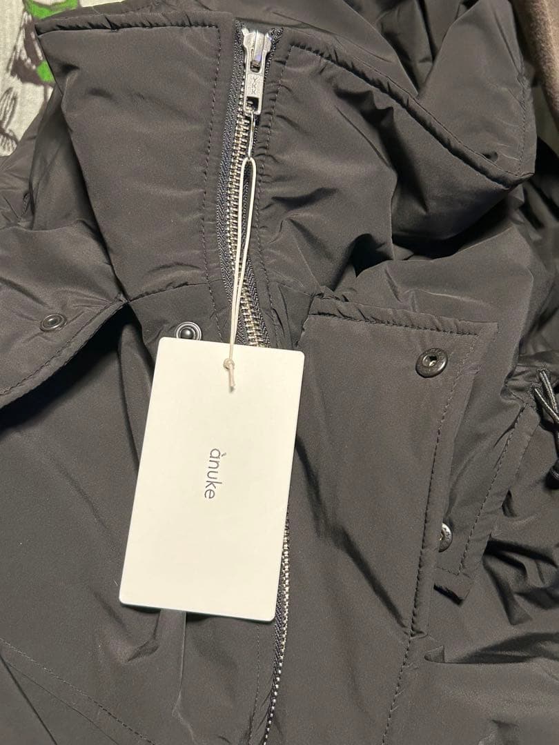 新品‼️ ANUKE アンヌーク　Hooded Coat サイズ36 ブラック