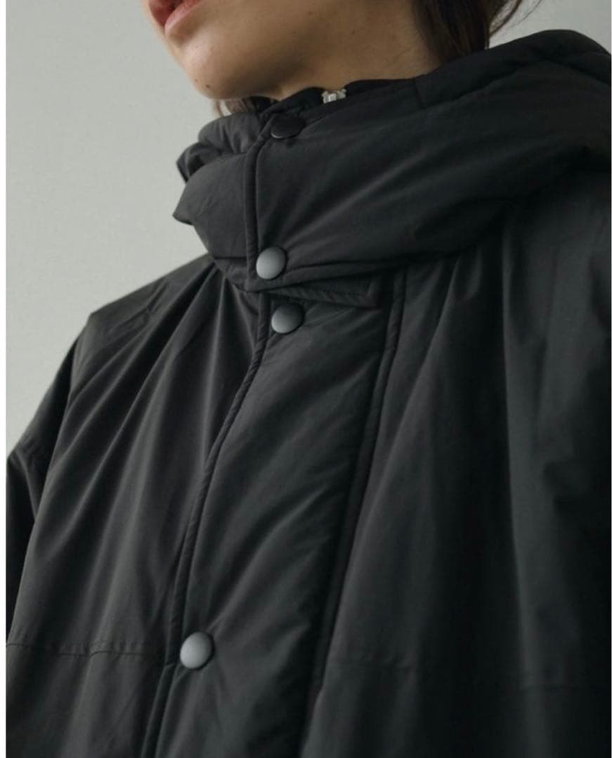 新品‼️ ANUKE アンヌーク　Hooded Coat サイズ36 ブラック