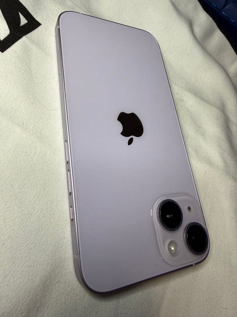 Apple iPhone 14 本体 Purple(薄い紫色)
