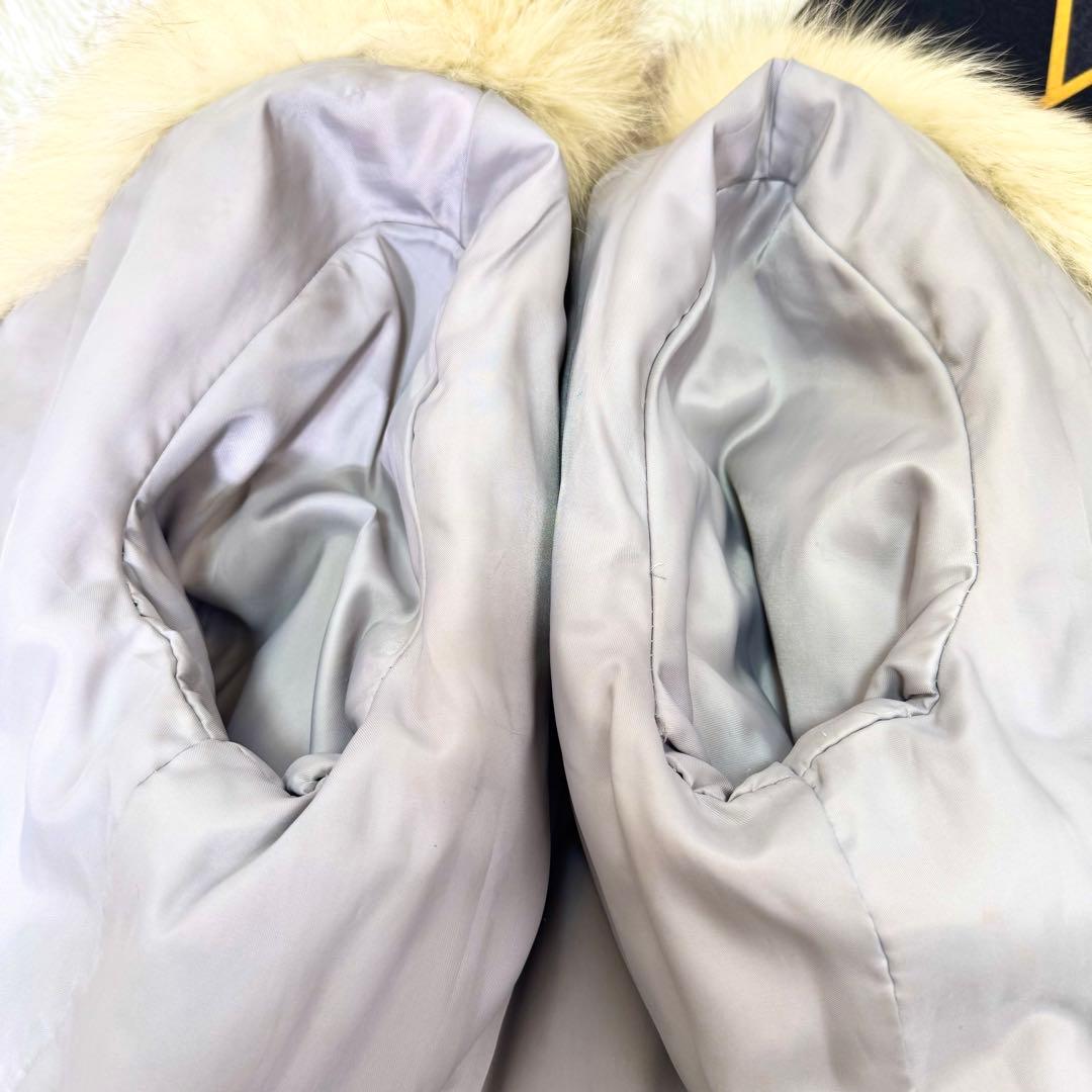 ROTINY×SAGA FOX ブルーフォックス　ファーコート　クロップド　毛皮