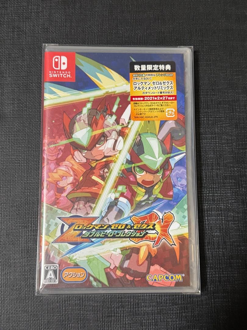Switch ロックマン ゼロ&ゼクス ダブルヒーロー