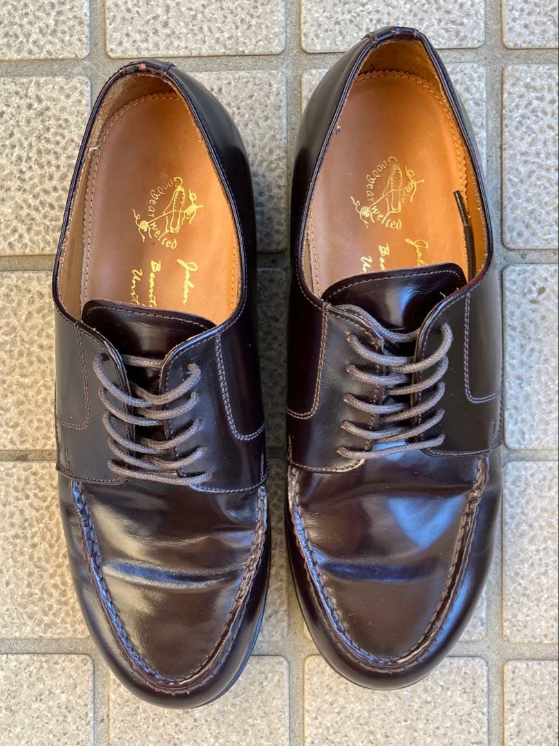 ジャランスリワヤ　United Arrows 別注　Uチップ レザーシューズ