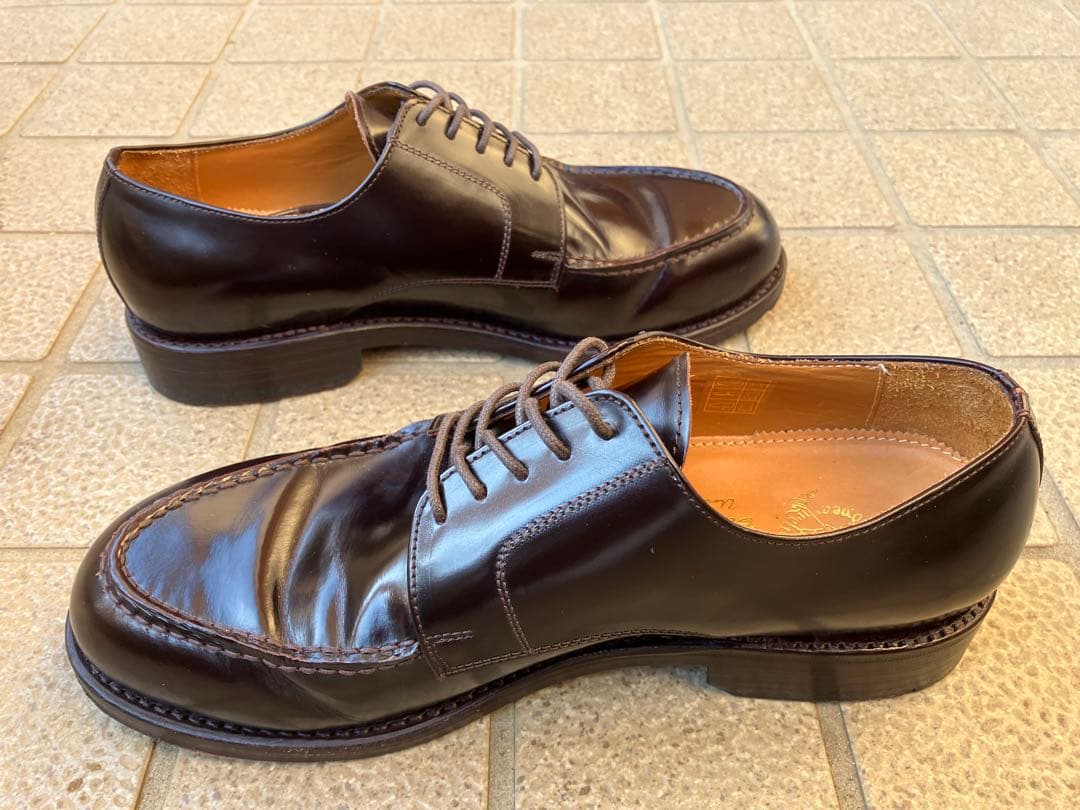 ジャランスリワヤ　United Arrows 別注　Uチップ レザーシューズ