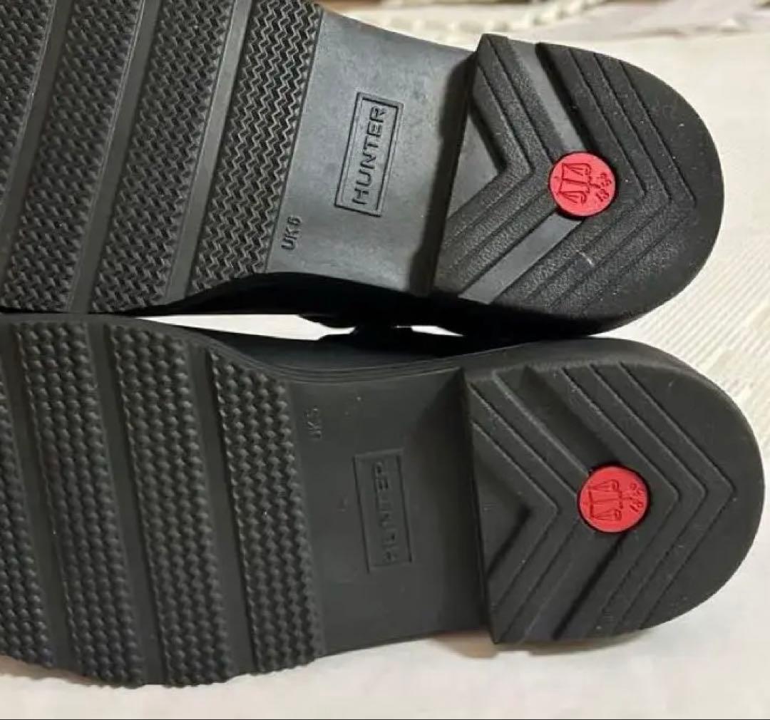 HUNTER 美品　レインブーツ　ブラック