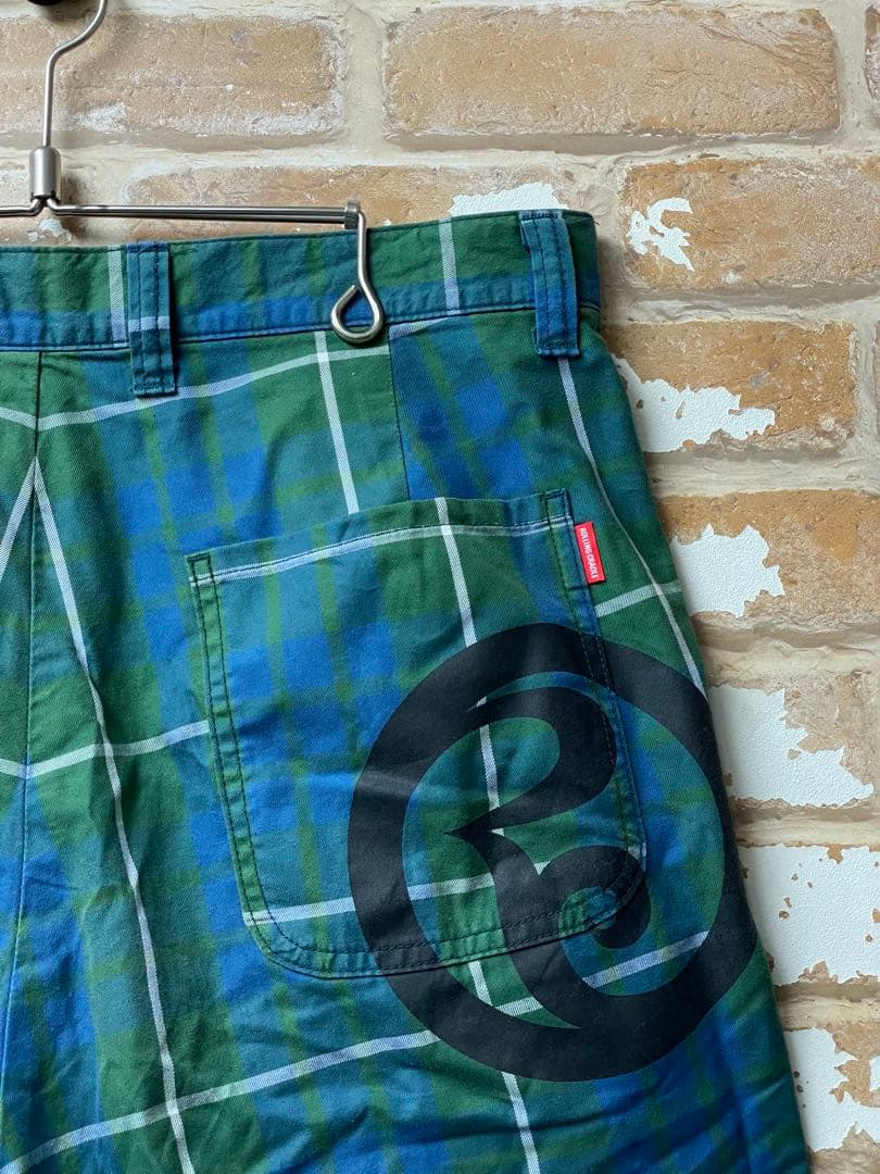 ROLLING CRADLE スラックス　チェックスラックス　ワイドスラックス