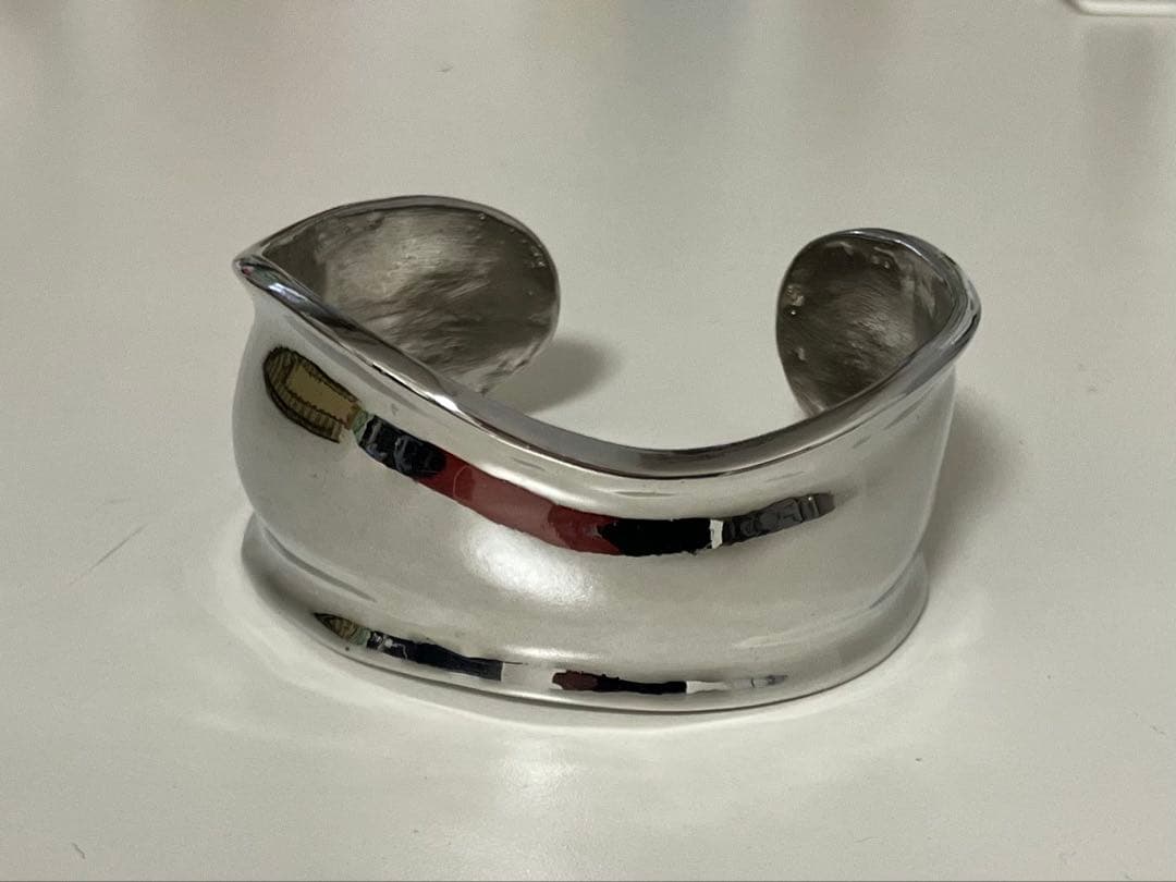 レア　美品　目黒越子　愛用　Demi-Luxe BEAMS シルバー　バングル