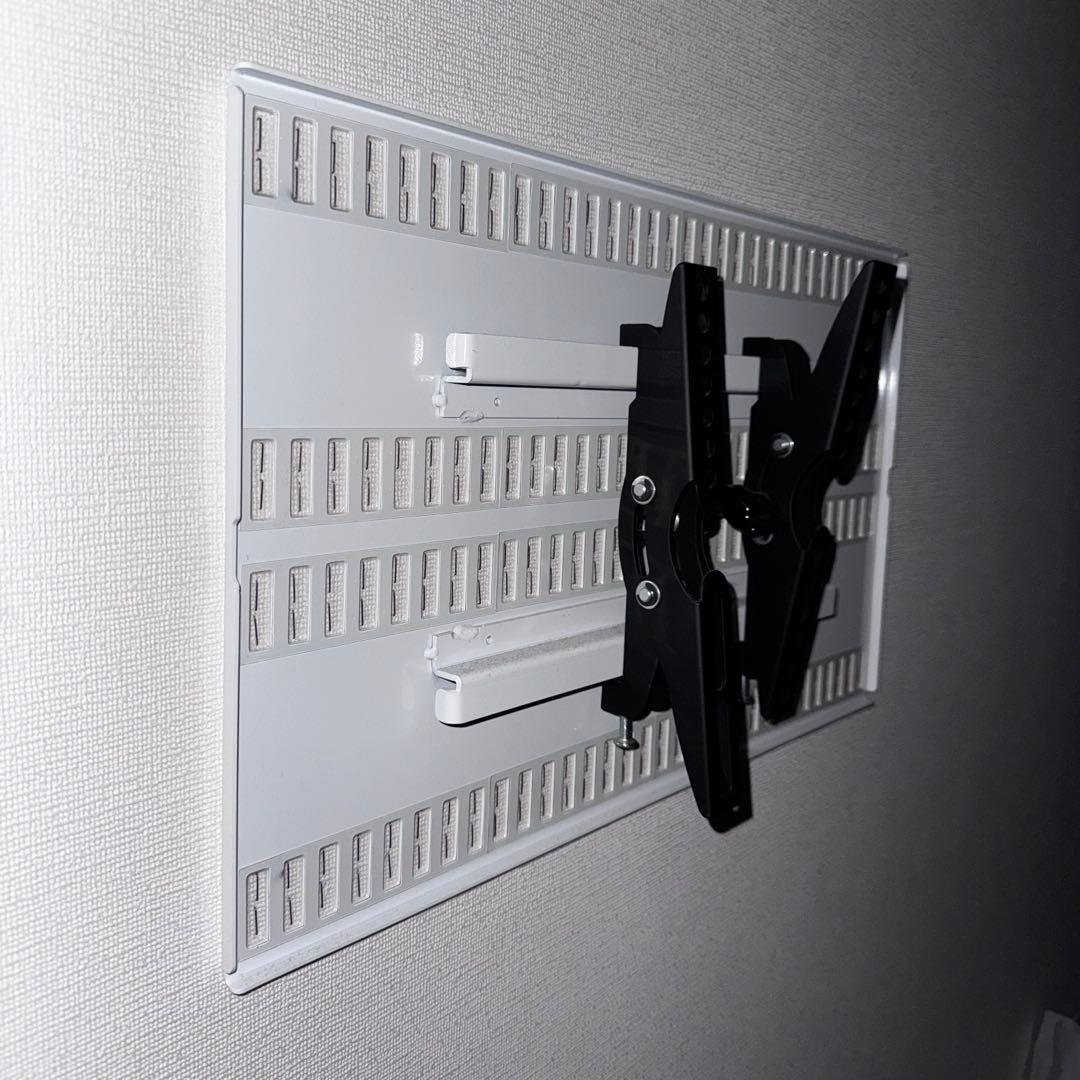 TVセッター　壁美人　テレビ壁掛け金具 ホワイト　TI100 白　Sサイズ