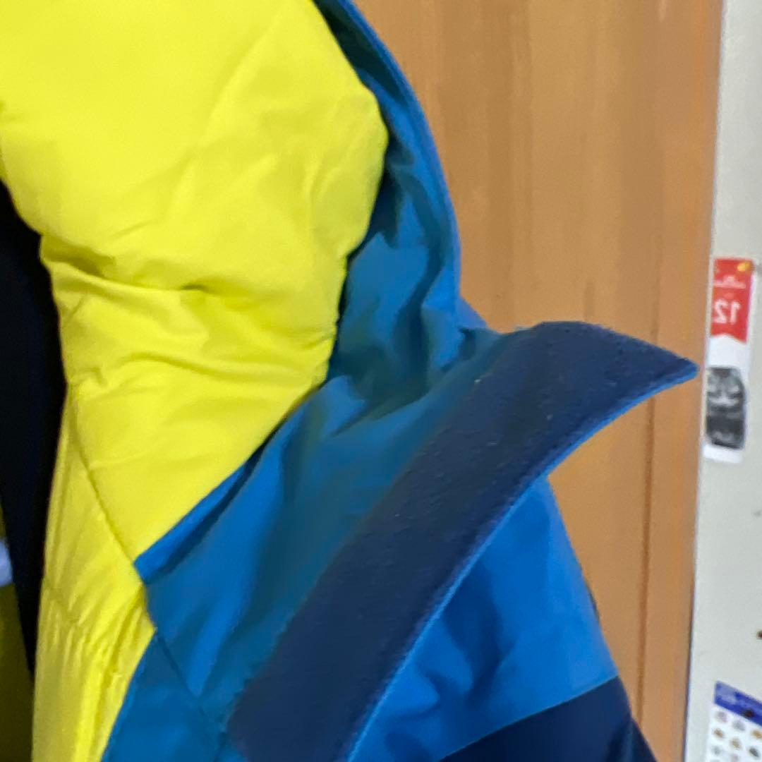 子ども用スキーウェア上下 青 110サイズモンベル