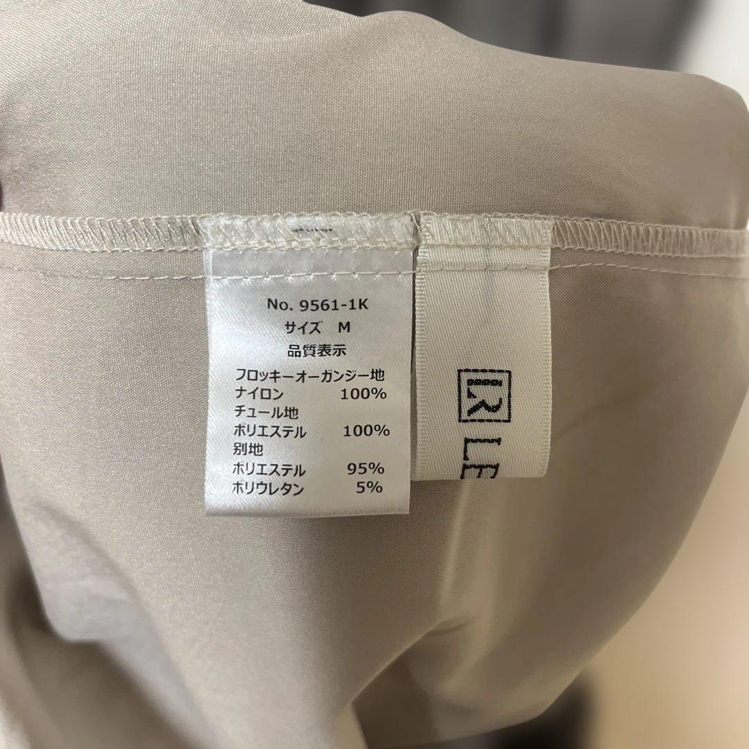 Circurar sleeve flower dress LE’RUREリルアー