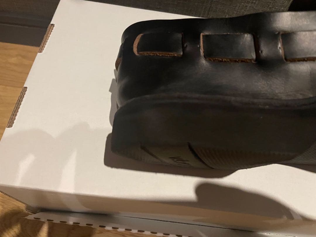 Fernand leather MIDDLE ENGLISH ブラック