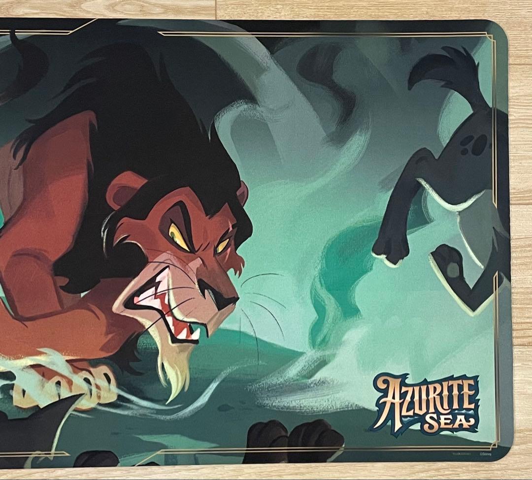 希少 海外限定 ロルカナ スカー チャンピオン プレイマット ディズニー