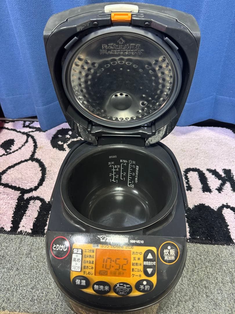 ZOJIRUSHI IH炊飯器 NW-VE10-BA ブラック1.0L 2023