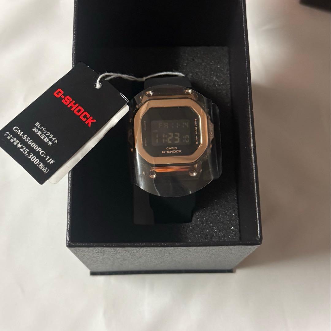 G-SHOCK ゴールド/ブラック GM-S5600PG-1JF