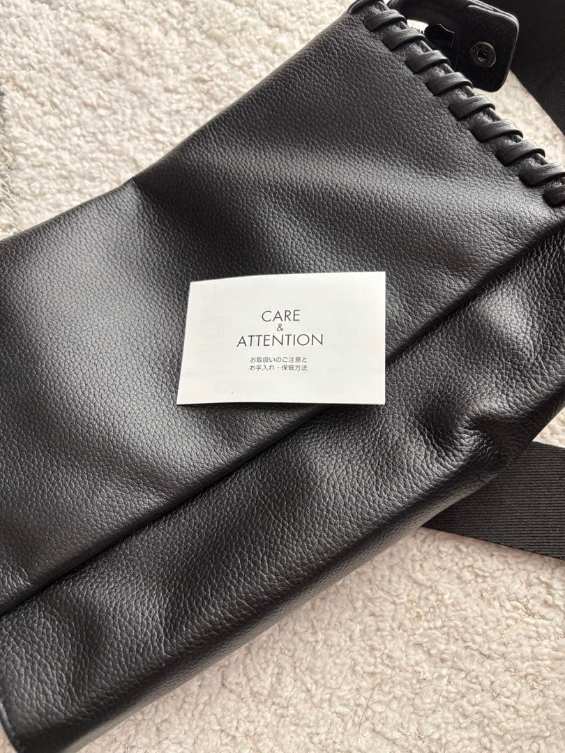 ear PAPILLONNER ワイドテープショルダーバッグ/ボディバッグ