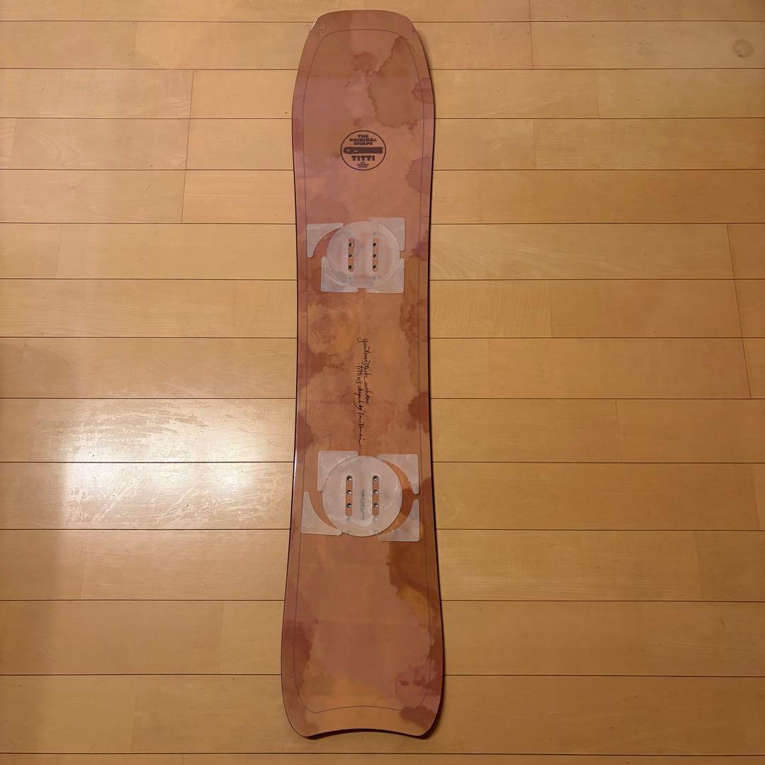 スノーボード Gentemstick the original shape Titti