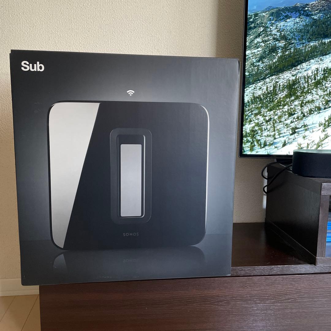 ソノスSonos Sub ワイヤレスサブウーファー Gen 3