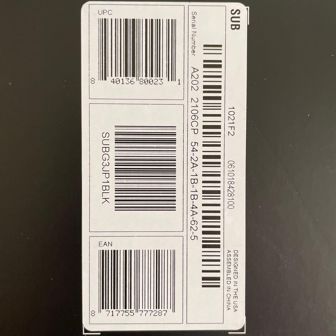 ソノスSonos Sub ワイヤレスサブウーファー Gen 3