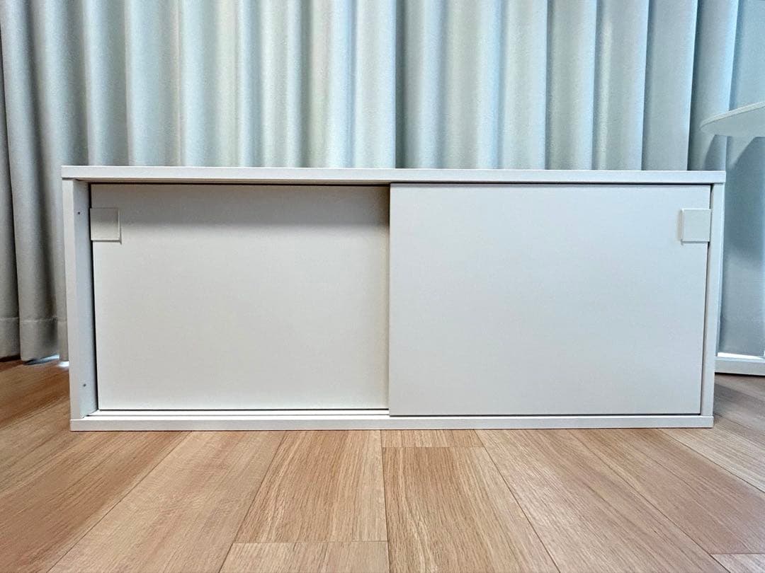 IKEA イケア マッカペール ベンチ 収納コンパートメント付き　ホワイト