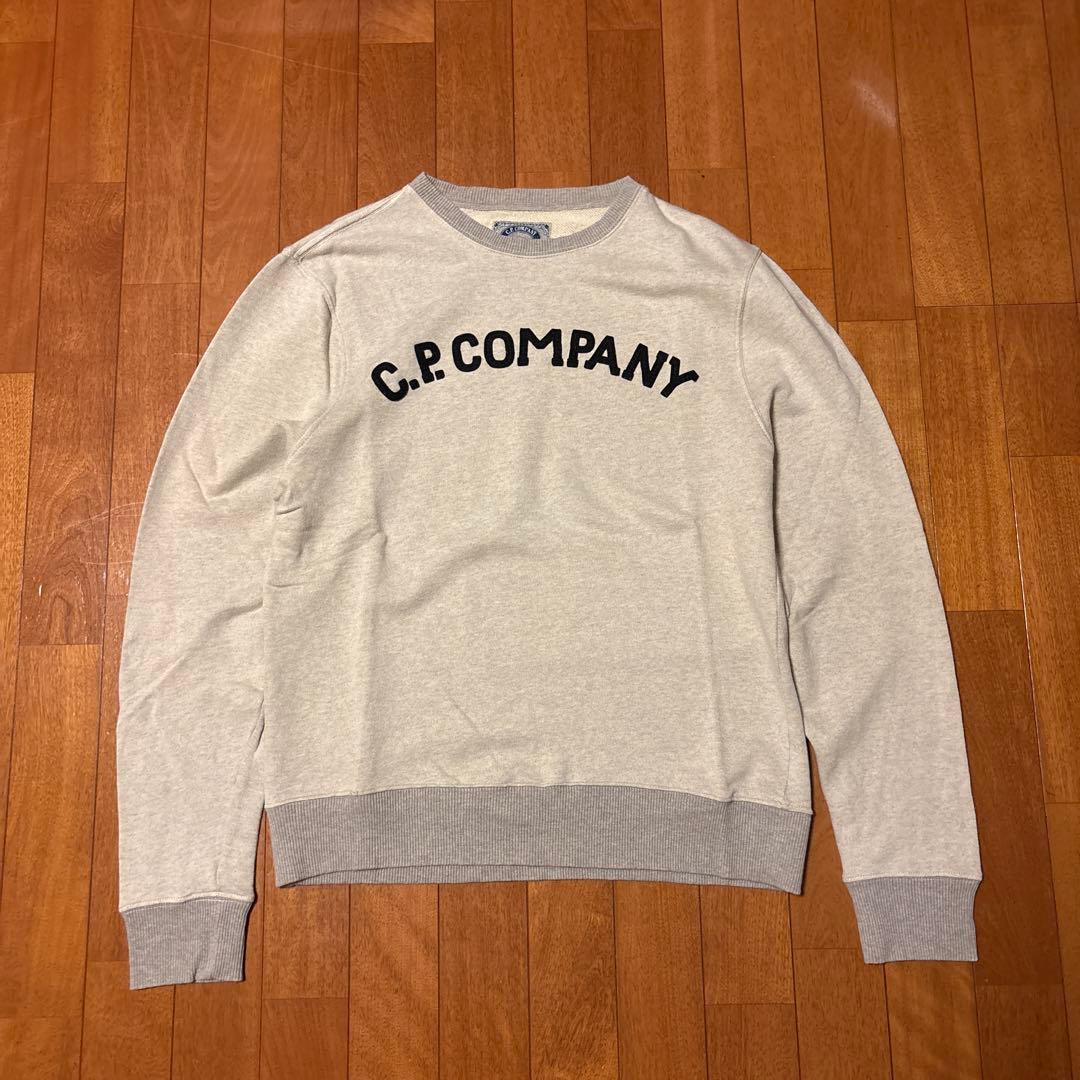 C.P. COMPANY グレー クルーネック スウェット
