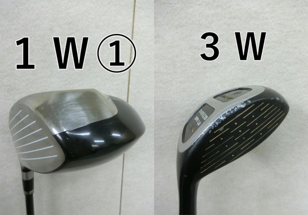 b672 初心者歓迎 ダンロップ等メンズゴルフ１４本セット※Ｄｒ２本入り