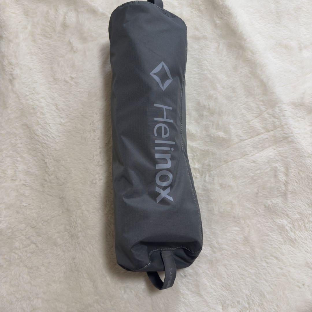 人気Helinox サンセットチェア　チャコール