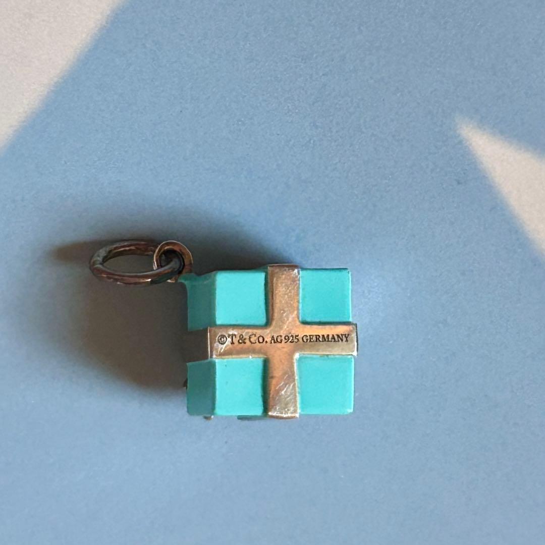 Tiffany & Co. ボックス　チャーム　ティファニー　ペンダントトップ