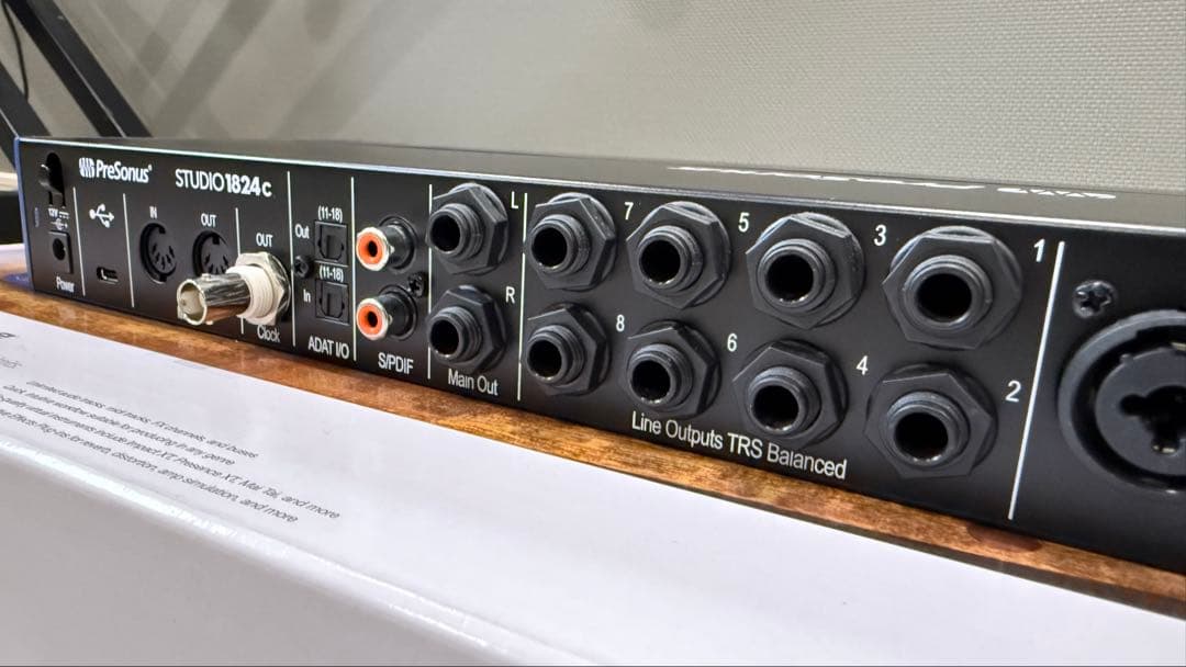 ◆PRESONUS◆Studio 1824c◆オーディオインターフェイス