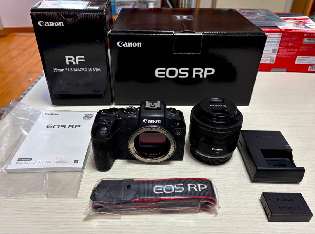 Canon EOS RP RF35 MACRO IS STMレンズキット