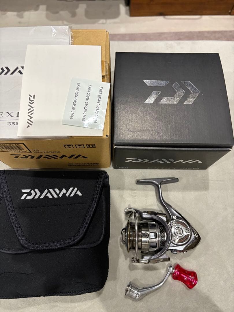 美品 ダイワ 12イグジスト 2004H ハイギア　アクリスタ　エリアトラウト