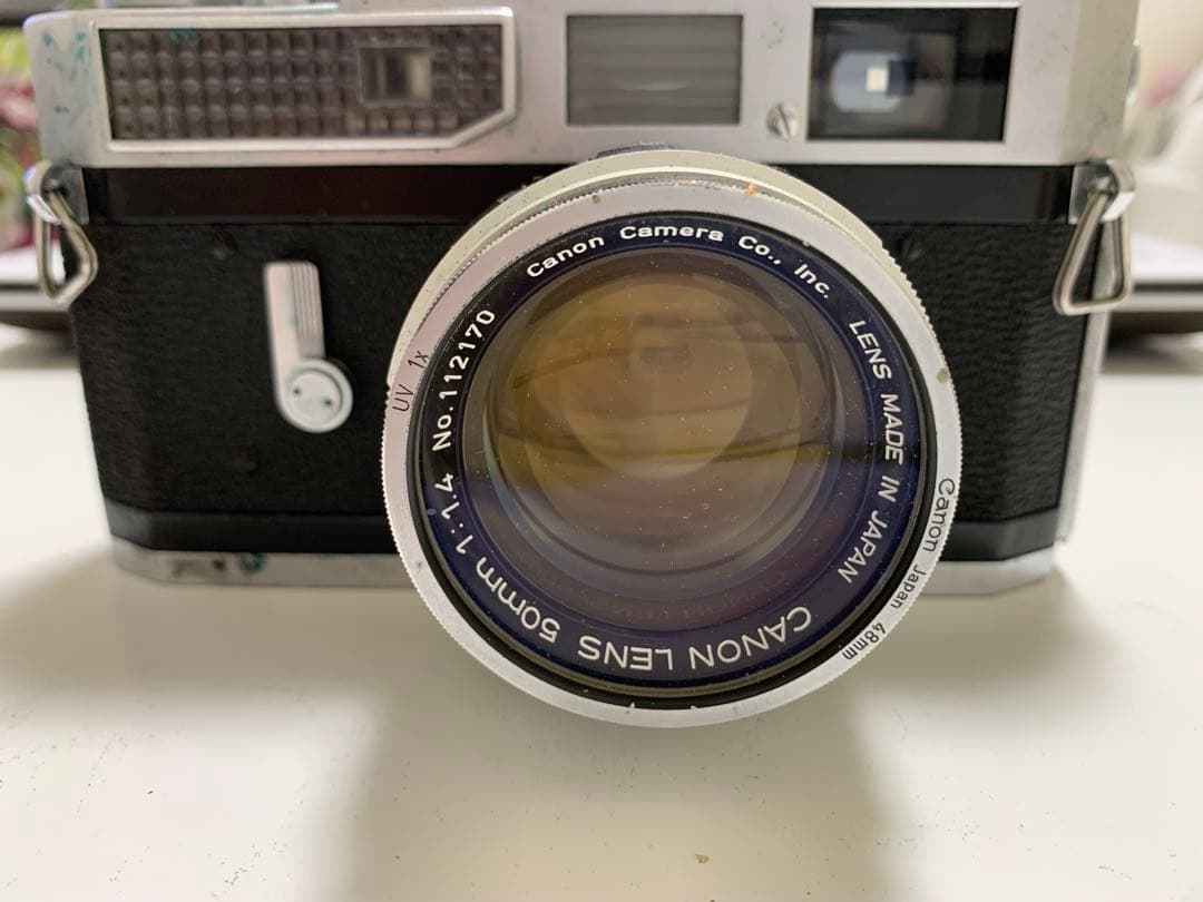 Canon 7レンジファインダーカメラ 純正 レザーケース付き キヤノンフィルム