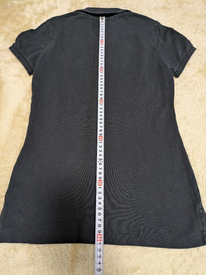 希少 Ralph Lauren ポロシャツ 黒 ビッグポニー new york