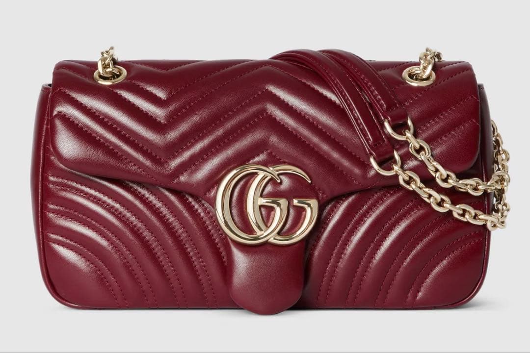 【今月末まで】GUCCI GGマーモントミディアム ショルダーバッグ