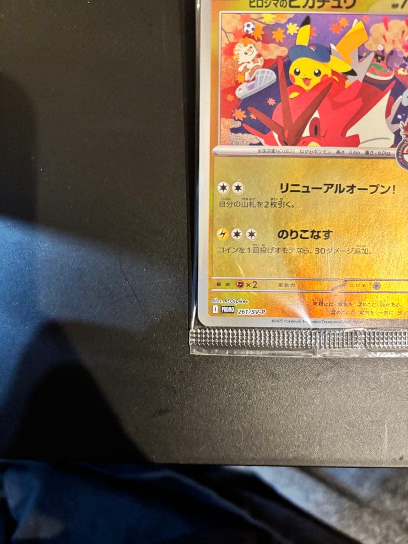 ヒロシマのピカチュウ スペシャルBOXポケモンセンター プロモ 未開封