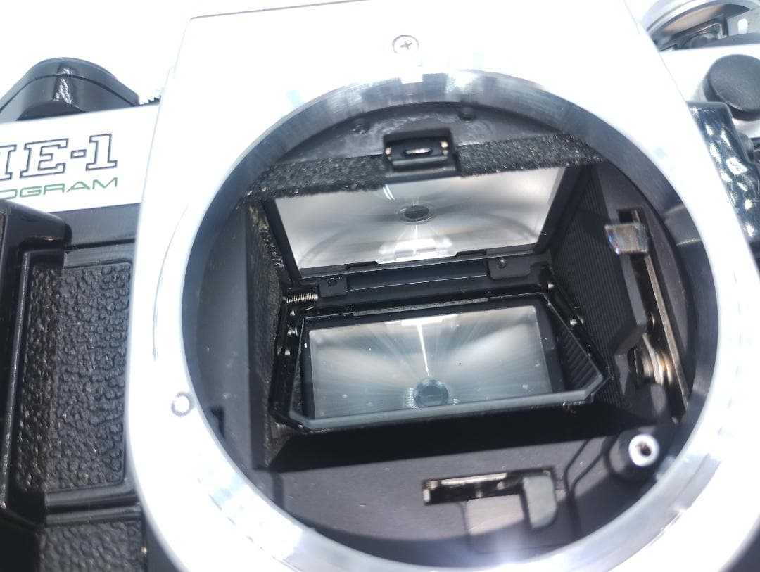 【外観美品】Canon AE-1 PROGRAM シルバー ボディ 難あり