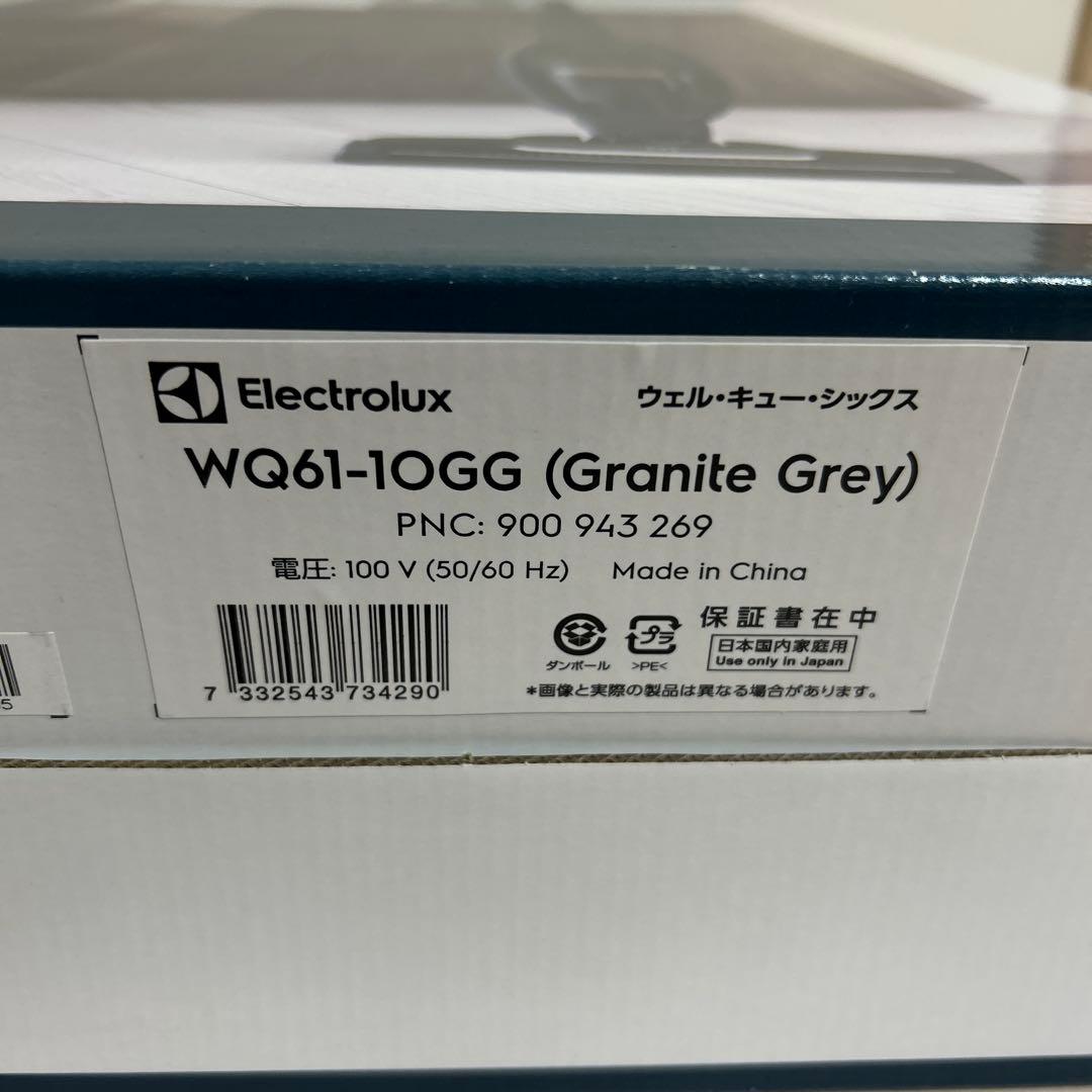 エレクトロラックス 掃除機 コードレス グラニットグレー WQ61-1OGG