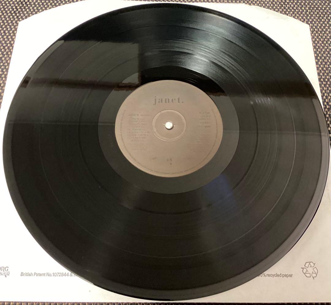 (USED)ジャネット ジャクソン janet.2枚組レコード 美品オリジナル盤
