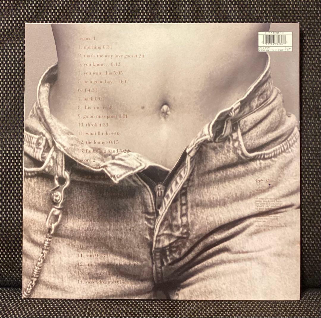 (USED)ジャネット ジャクソン janet.2枚組レコード 美品オリジナル盤