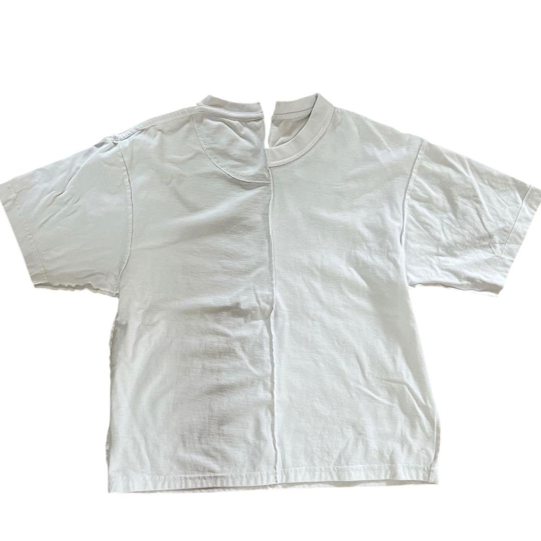 Hodakova hodakova asymmetric split tシャツ