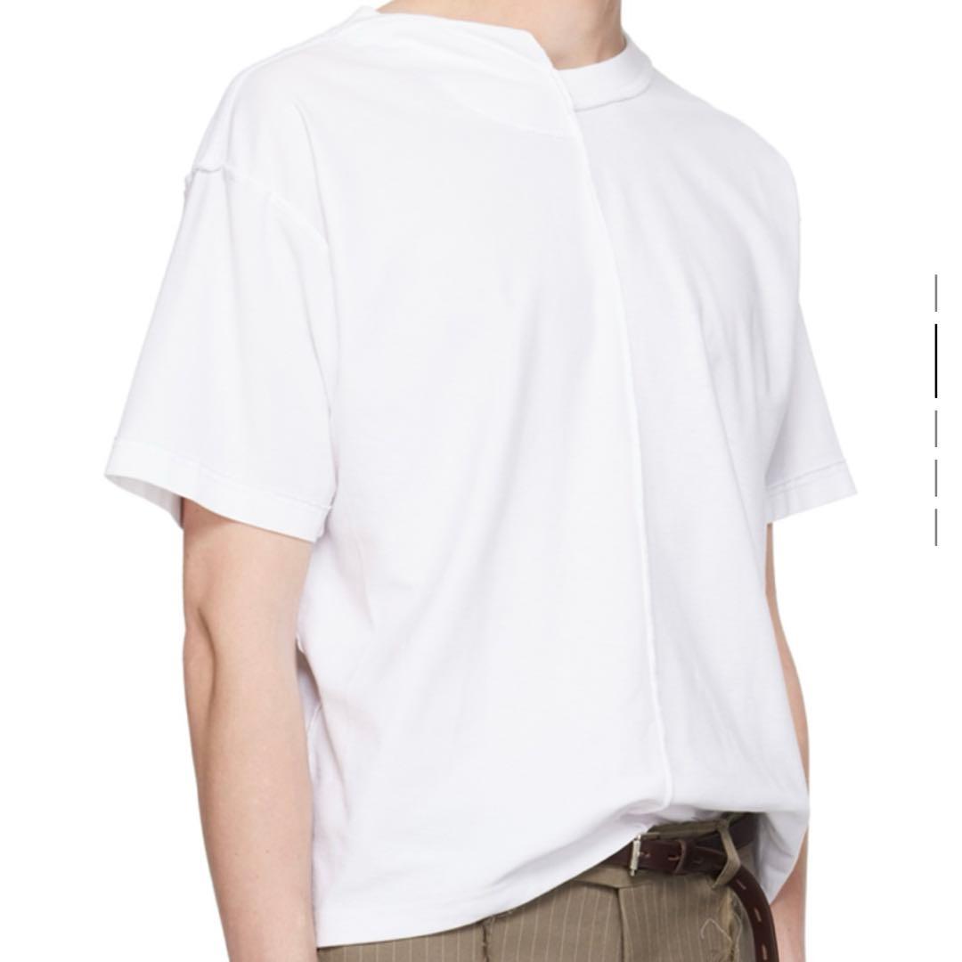 Hodakova hodakova asymmetric split tシャツ